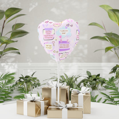 (I LOVE ME) Balloon (Round and Heart-shaped), 11"(GIFTS)