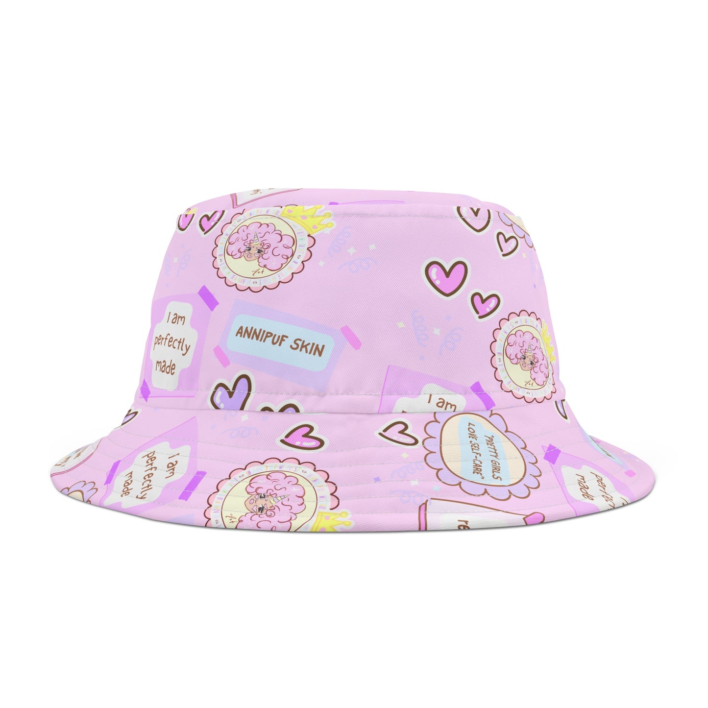 Kawaii Annipuf Bucket Hat (AOP)