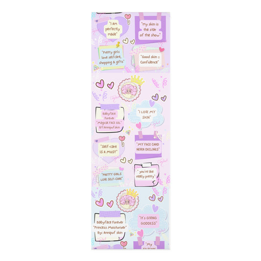 Annipuf Self-love Daily Affirmations Foam Yoga Mat(Health)