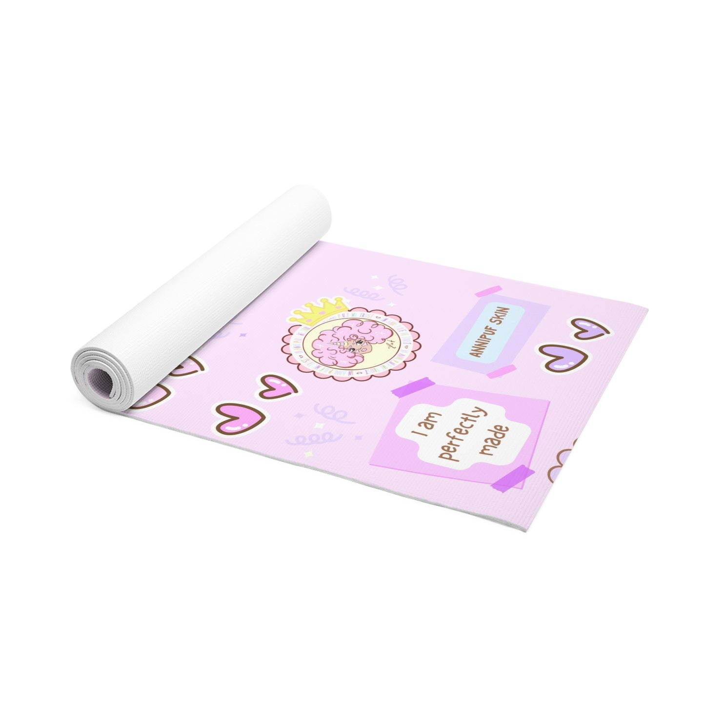 Annipuf Kawaii (self-love) Foam Yoga Mat