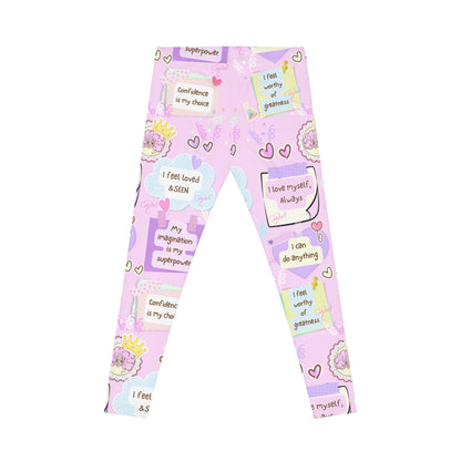 affirmation Women's Casual Leggings (AOP) gift