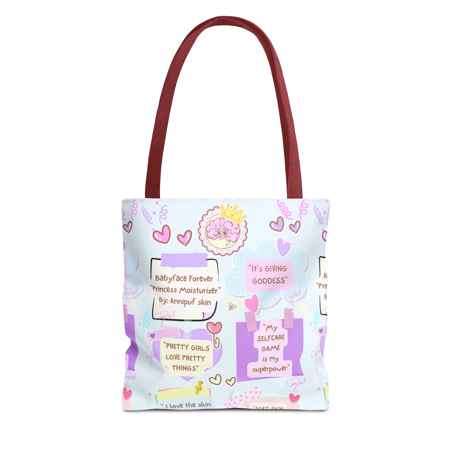 All we need is self-love Annipuf Tote Bag (AOP)