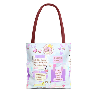 All we need is self-love Annipuf Tote Bag (AOP)