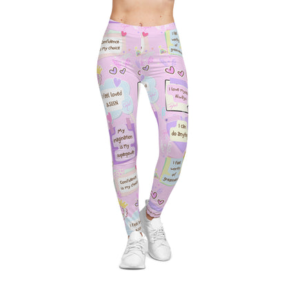 affirmation Women's Casual Leggings (AOP) gift