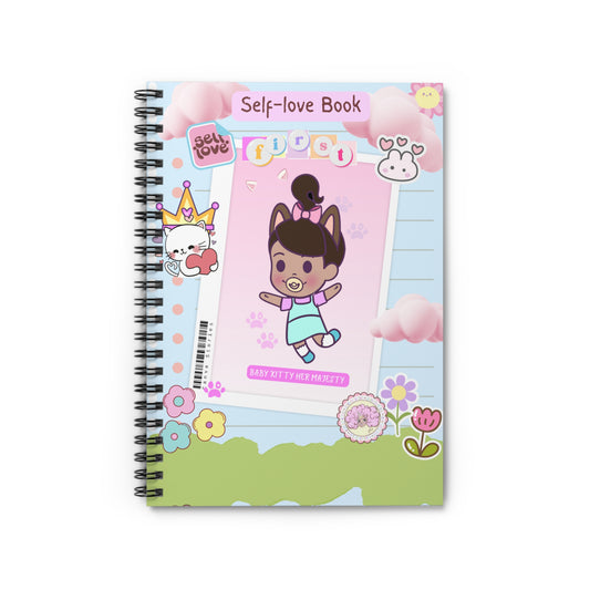 Babies first selflove  Notebook - Ruled Line (mindset)