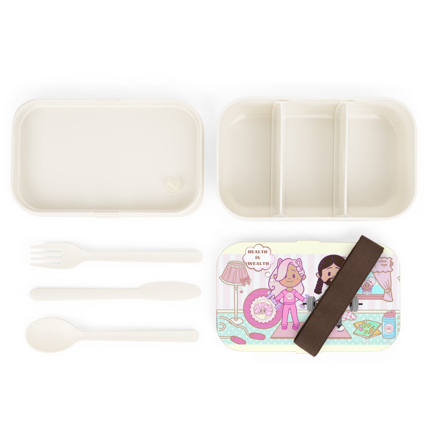 Healthy love Annipuf Bento Lunch Box