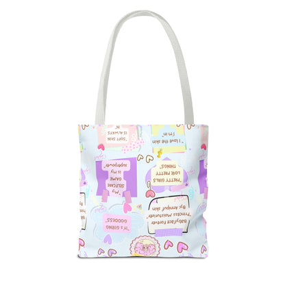 All we need is self-love Annipuf Tote Bag (AOP)