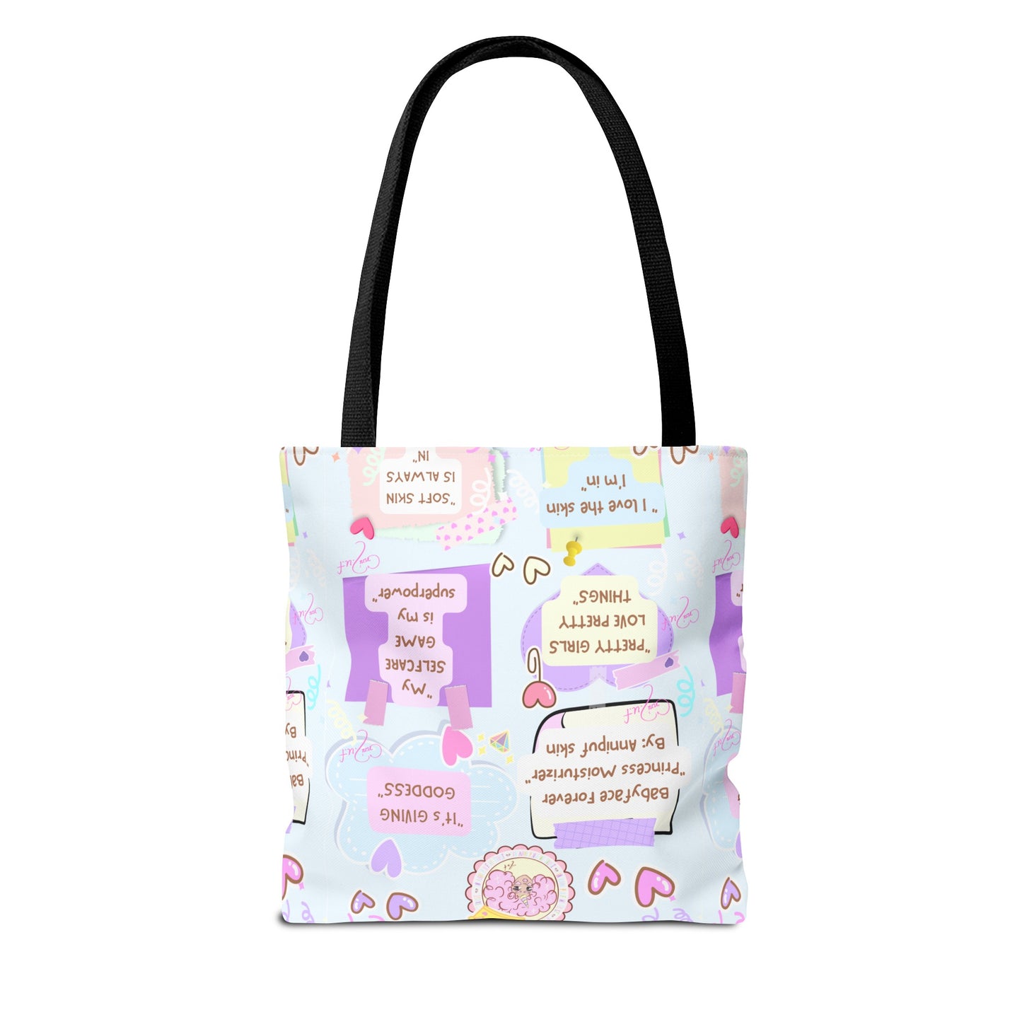 All we need is self-love Annipuf Tote Bag (AOP)