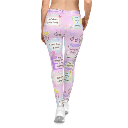 affirmation Women's Casual Leggings (AOP) gift