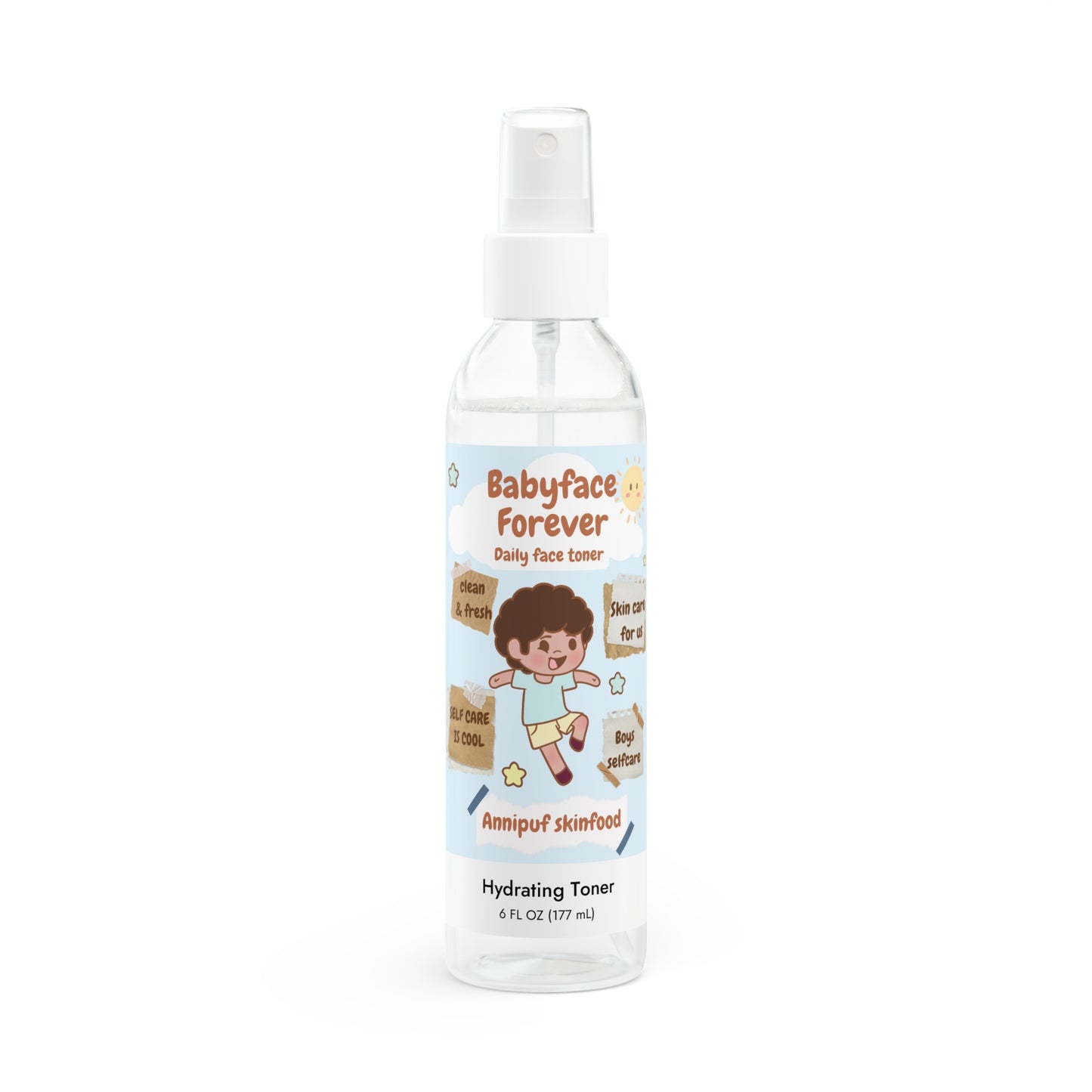 "Boys need skincare too" Hydrating Toner, 6oz