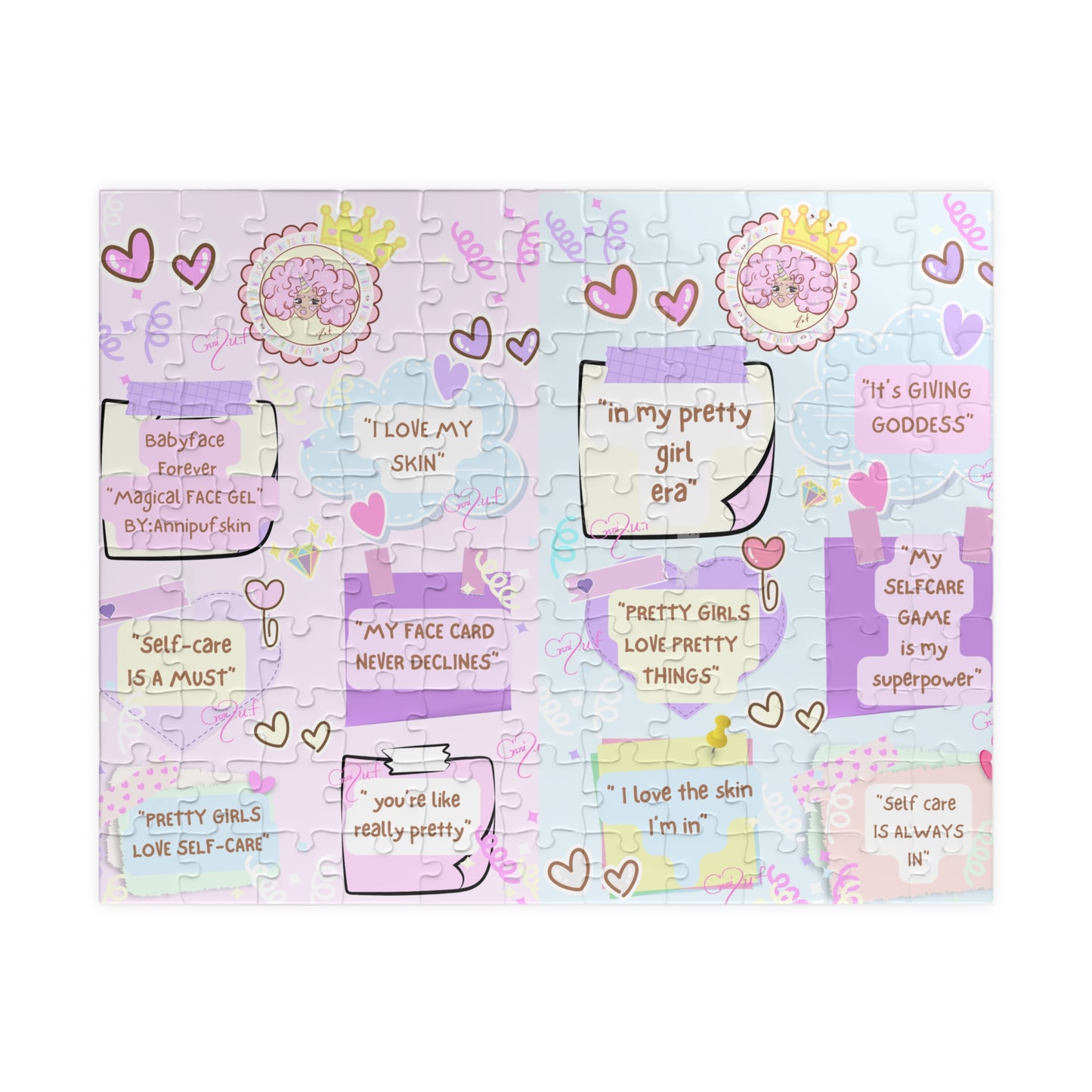Annipuf selfcare reminder Puzzle (110, 252, 520, 1014-piece) gifts