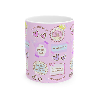 I LOVE ME ANNIPUF Ceramic Mug, (11oz, 15oz)