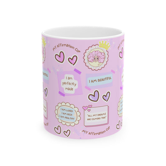 I LOVE ME ANNIPUF Ceramic Mug, (11oz, 15oz)