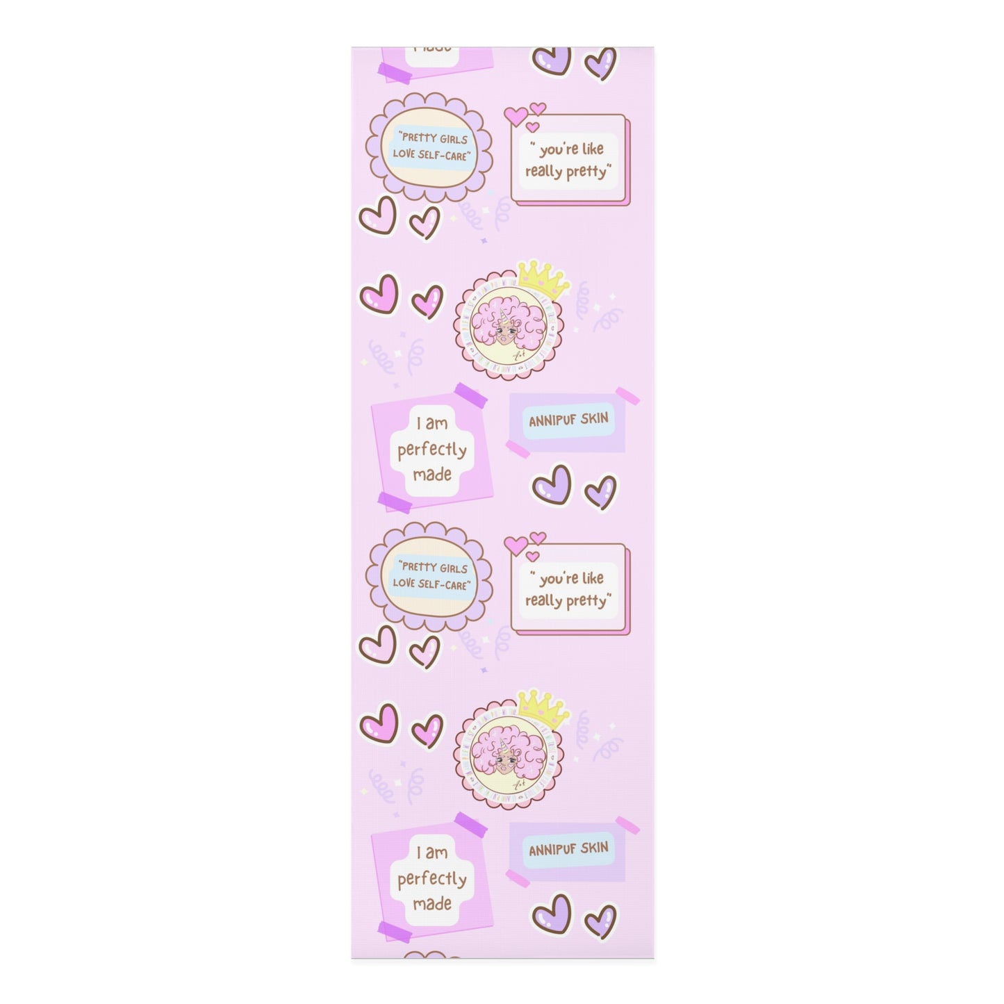 Annipuf Kawaii (self-love) Foam Yoga Mat