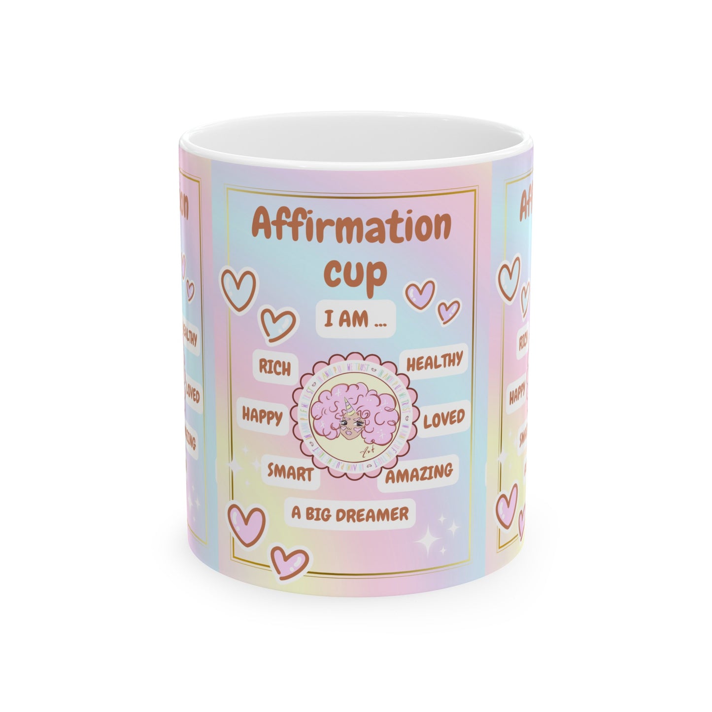 Annipuf ( I LOVE ME )Ceramic Mug, (11oz, 15oz)