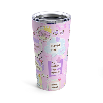 Tumbler 20oz affirmation collection (Annipuf Summer)