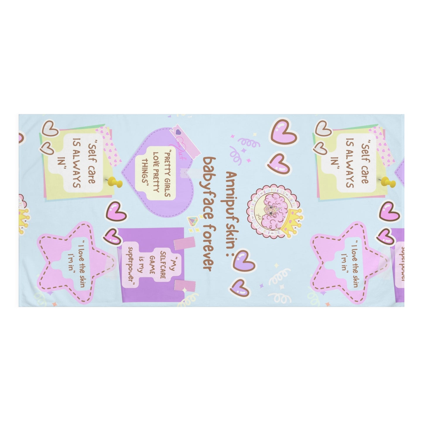 Annipuf Affirmation Mink-Cotton Towel