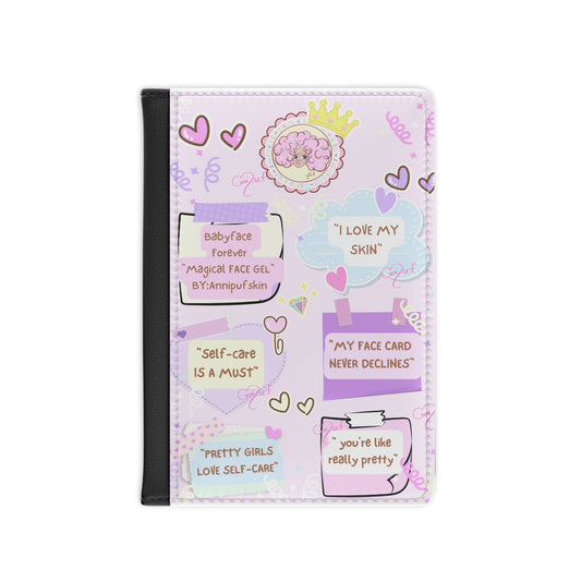 Annipuf self love Passport Cover