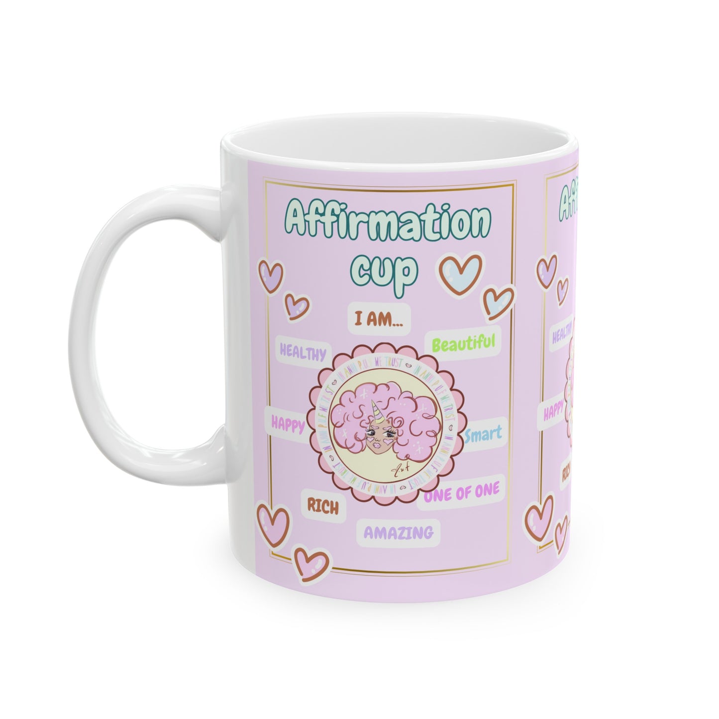 Annipuf magical affirmation Ceramic Mug, (11oz, 15oz)