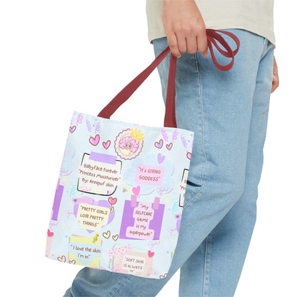 All we need is self-love Annipuf Tote Bag (AOP)