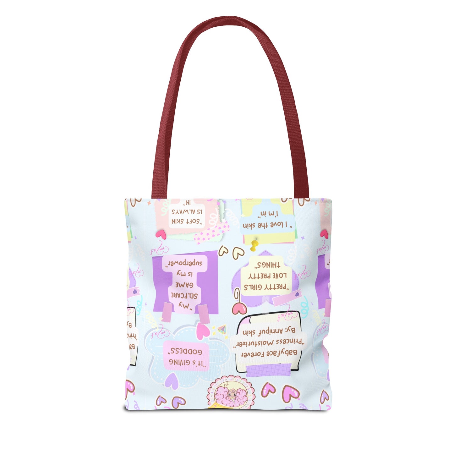 All we need is self-love Annipuf Tote Bag (AOP)