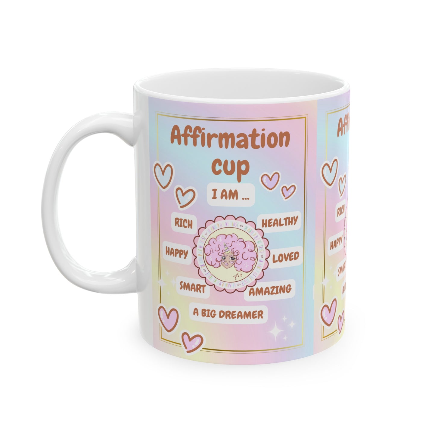 Annipuf ( I LOVE ME )Ceramic Mug, (11oz, 15oz)