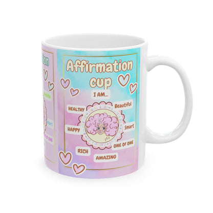 Annipuf magical affirmation Ceramic Mug, (11oz, 15oz)