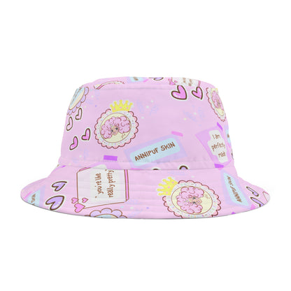 Kawaii Annipuf Bucket Hat (AOP)