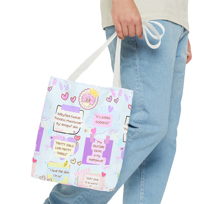 All we need is self-love Annipuf Tote Bag (AOP)