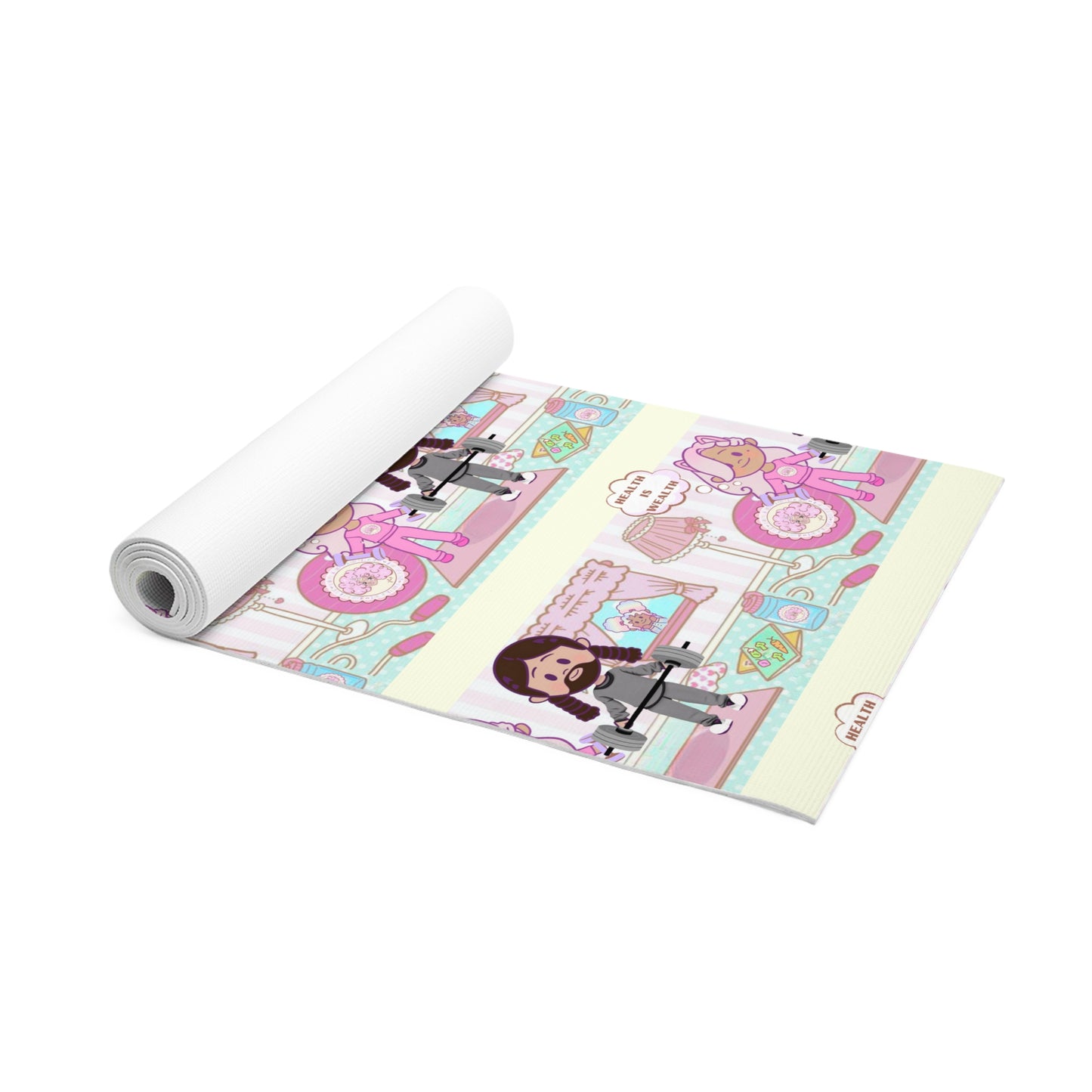 Annipuf Momma Meow and Poppa Puff Foam Yoga Mat