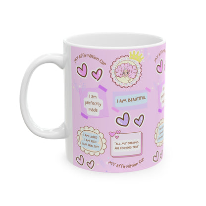 I LOVE ME ANNIPUF Ceramic Mug, (11oz, 15oz)