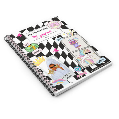 Lulove The Unicorn Pretty girl era Spiral Notebook - Ruled Line