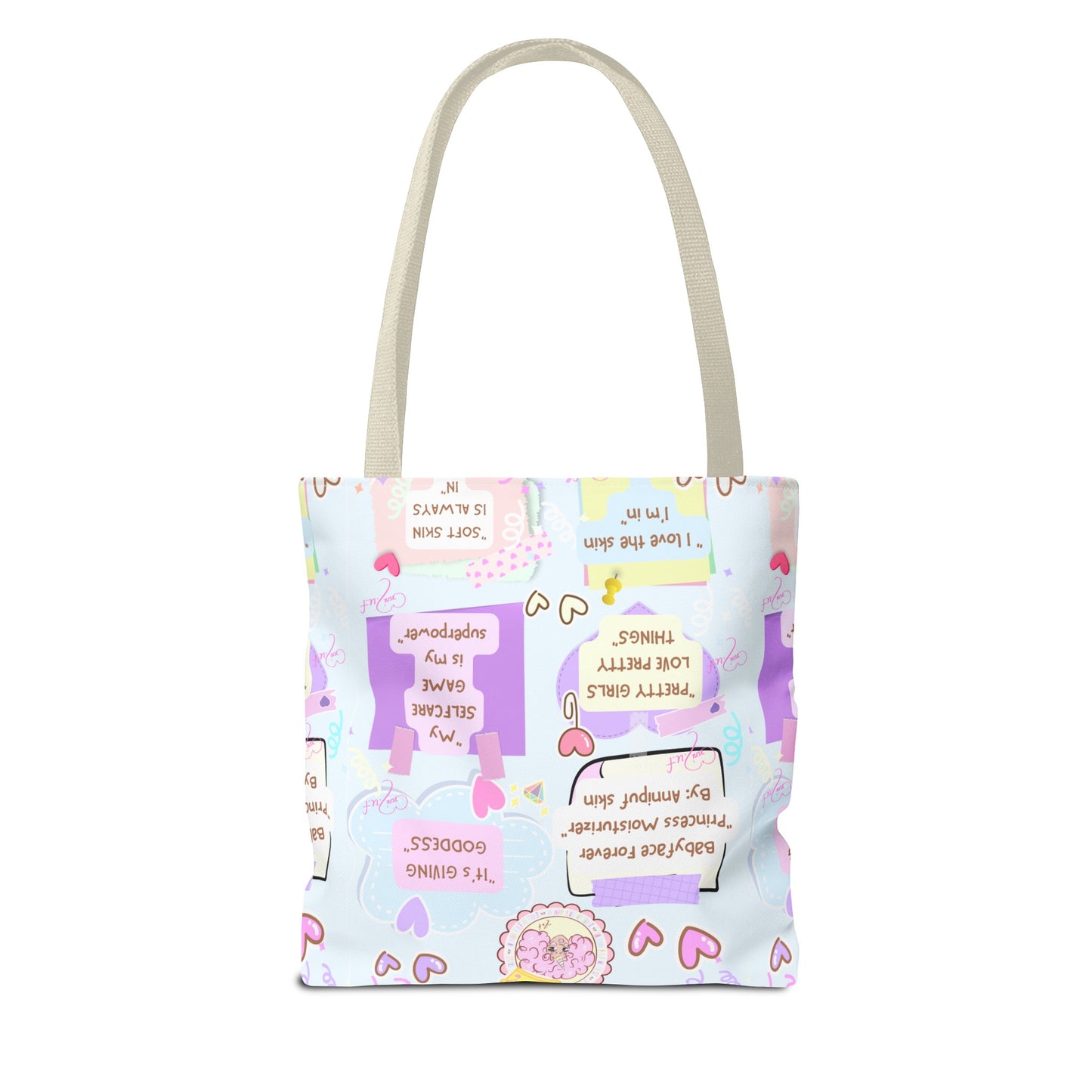 All we need is self-love Annipuf Tote Bag (AOP)