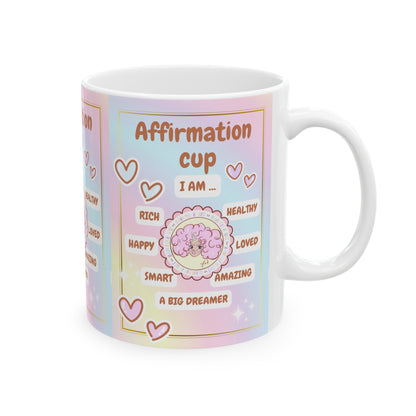 Annipuf ( I LOVE ME )Ceramic Mug, (11oz, 15oz)